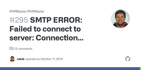 1 Not particularly proud of this, but I did try swapping 127. . Smtp error failed to connect to server connection refused 111 cpanel